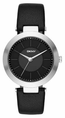 DKNY Womens Stanhope Black Leather Strap NY2465 DKNY Womens Stanhope Black Leather Strap NY2465