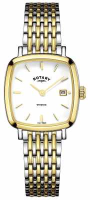 Rotary Womens Two Tone Metal Strap LB05306/01 Rotary Womens Two Tone Metal Strap LB05306/01