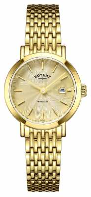 Rotary Ladies Timepieces Windsor Gold Plated LB05303/03 Rotary Ladies Timepieces Windsor Gold Plated LB05303/03