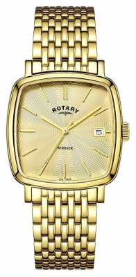 Rotary Mens Windsor Gold PVD Plated GB05308/03 Rotary Mens Windsor Gold PVD Plated GB05308/03