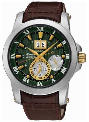 Seiko Novak Djokovic Special Edition Premier Kinetic Perpetual SNP127P1 Seiko Novak Djokovic Special Edition Premier Kinetic Perpetual SNP127P1