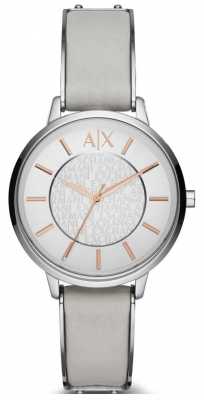 Armani Exchange Ladies Olivia Leather Strap Watch AX5311 Armani Exchange Ladies Olivia Leather Strap Watch AX5311