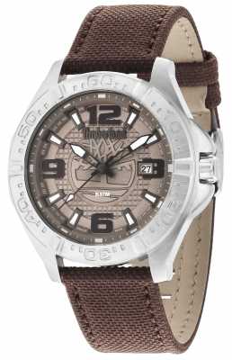 Timberland Mens Brown Nylon Strap 14643JS/13 Timberland Mens Brown Nylon Strap 14643JS/13