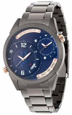 Police Mens Pistole Band blau Wahl 14540JSU/03M Police Mens Pistole Band blau Wahl 14540JSU/03M