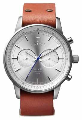 Triwa Unisex Brown Leather Strap Stirling Nevil NEST101-NA010212 Triwa Unisex Brown Leather Strap Stirling Nevil NEST101-NA010212