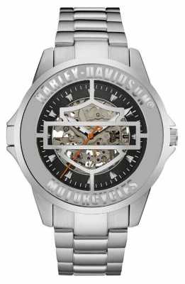 Harley Davidson Mens Automatic Stainless Steel 76A154 Harley Davidson Mens Automatic Stainless Steel 76A154