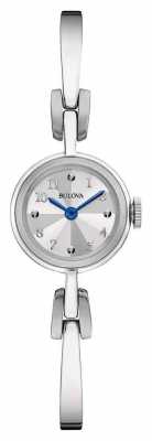 Bulova Womens Silver Strap Silver Dial 96L222 Bulova Womens Silver Strap Silver Dial 96L222