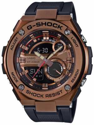Casio G-Steel G-Shock Gold Plated Case GST-210B-4AER Casio G-Steel G-Shock Gold Plated Case GST-210B-4AER