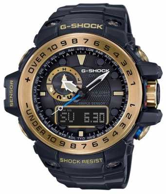 Casio Gulfmaster Master Of G Black And Gold GWN-1000GB-1AER Casio Gulfmaster Master Of G Black And Gold GWN-1000GB-1AER