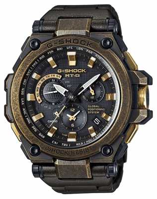 Casio Premium Hybrid GPS G-Shock MT-G Series Aged Metal MTG-G1000BS-1AER Casio Premium Hybrid GPS G-Shock MT-G Series Aged Metal MTG-G1000BS-1AER