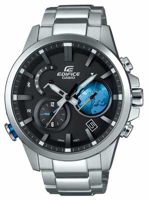 Casio Edifice Bluetooth Sync Tough Solar Smartwatch Day/Date EQB-600D-1A2ER Casio Edifice Bluetooth Sync Tough Solar Smartwatch Day/Date EQB-600D-1A2ER