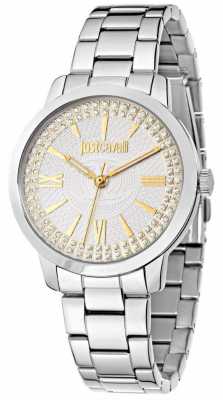 Just Cavalli Class J 38mm White/Silver Dial R7253574504 Just Cavalli Class J 38mm White/Silver Dial R7253574504