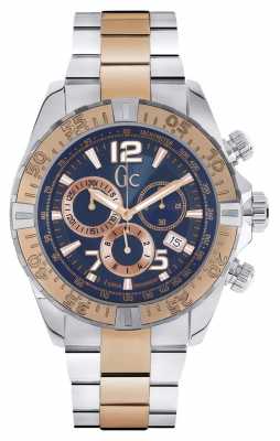 Gc Mens Gc Sportracer Two Tone Chronograph Y02002G7 Gc Mens Gc Sportracer Two Tone Chronograph Y02002G7
