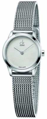 Calvin Klein Womens Minimal Stainless Steel Mesh K3M2312Y Calvin Klein Womens Minimal Stainless Steel Mesh K3M2312Y