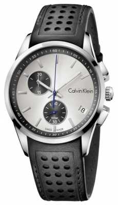 Calvin Klein Mens Black Strap White Dial K5A371C6 Calvin Klein Mens Black Strap White Dial K5A371C6