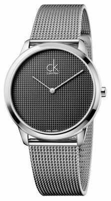 Calvin Klein Mens Minimal Silver Mesh Watch K3M2112X Calvin Klein Mens Minimal Silver Mesh Watch K3M2112X