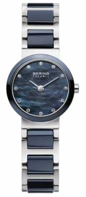 Bering Womens Blue Dial Blue Silver Plated Strap 10725-787 Bering Womens Blue Dial Blue Silver Plated Strap 10725-787