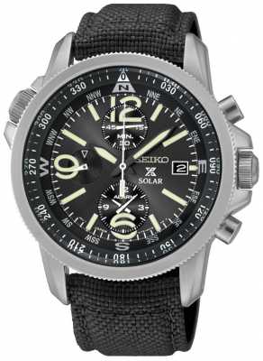 Seiko Prospex Solar Military Canvas Strap SSC293P2 Seiko Prospex Solar Military Canvas Strap SSC293P2