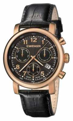 Wenger Urban Classic Chronograph Black 01.1043.107 Wenger Urban Classic Chronograph Black 01.1043.107