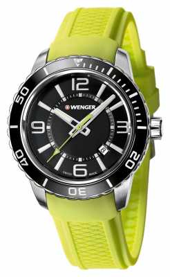 Wenger Mens Roadster Black Dial With Unidirectional Bezel 01.0851.115 Wenger Mens Roadster Black Dial With Unidirectional Bezel 01.0851.115