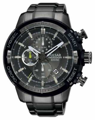 Pulsar Mens Grey Patterned Dial PM3049X1 Pulsar Mens Grey Patterned Dial PM3049X1