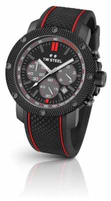 TW Steel Mens Steel Tech Black Chronograph TS6 TW Steel Mens Steel Tech Black Chronograph TS6
