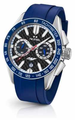 TW Steel Mens Yamaha Blue Silicone Strap GS3 TW Steel Mens Yamaha Blue Silicone Strap GS3