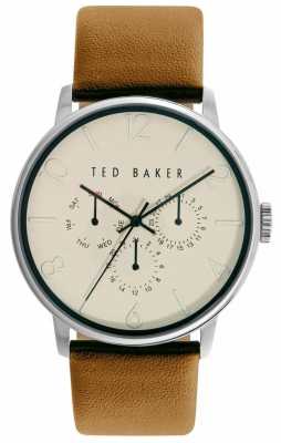 Ted Baker Unisex Cream With Three Hand Movement TE10029569 Ted Baker Unisex Cream With Three Hand Movement TE10029569