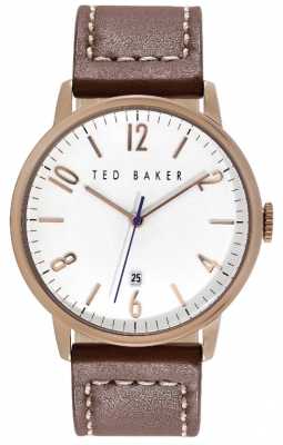 Ted Baker 42mm Rg Case Wht Dial TE1121 Ted Baker 42mm Rg Case Wht Dial TE1121