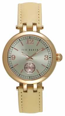 Ted Baker Ladies 36mm Rose Gold Plated Case TE10027794 Ted Baker Ladies 36mm Rose Gold Plated Case TE10027794