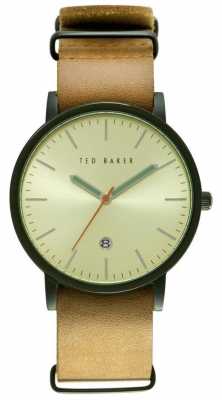 Ted Baker Mens 40mm Black Ion-plated Case TE10026443 Ted Baker Mens 40mm Black Ion-plated Case TE10026443