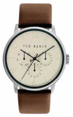 Ted Baker 40mm Ss Silv Red Dial TE10024788 Ted Baker 40mm Ss Silv Red Dial TE10024788