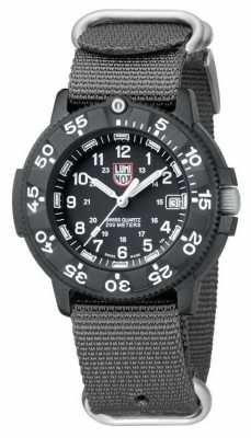 Luminox Original Navy Seal Grey Canvas Strap XS.3001.NATO.GRY Luminox Original Navy Seal Grey Canvas Strap XS.3001.NATO.GRY