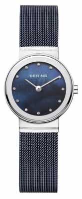 Bering Womans Navy Strap Navy Dial 10126-307 Bering Womans Navy Strap Navy Dial 10126-307