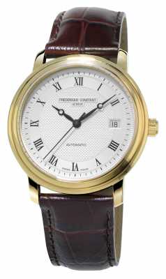 Frederique Constant Classics Mens Automatic Gold Plated Leather Strap FC-303MC3P5 Frederique Constant Classics Mens Automatic Gold Plated Leather Strap FC-303MC3P5