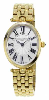 Frederique Constant Classics Art Deco Womens Yellow Gold Plated Mother Of Pearl FC-200MPW2V5B Frederique Constant Classics Art Deco Womens Yellow Gold Plated Mother Of Pearl FC-200MPW2V5B