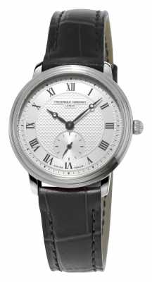 Frederique Constant Slimline Womens Brown Leather Strap Ultra Slim FC-235M1S6 Frederique Constant Slimline Womens Brown Leather Strap Ultra Slim FC-235M1S6