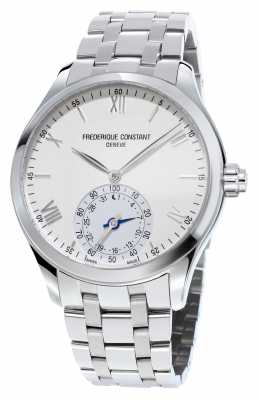 Frederique Constant Horological Smartwatch Stainless Steel White Dial Sapphire FC-285S5B6B Frederique Constant Horological Smartwatch Stainless Steel White Dial Sapphire FC-285S5B6B