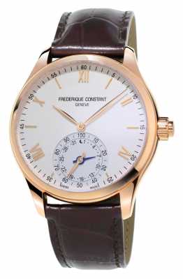 Frederique Constant Horological Smartwatch Brown Leather Rose Gold Plated FC-285V5B4 Frederique Constant Horological Smartwatch Brown Leather Rose Gold Plated FC-285V5B4