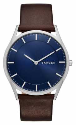 Skagen Brown Leather Holst Watch SKW6237 Skagen Brown Leather Holst Watch SKW6237