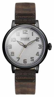 Barbour Hawkins Mens Watch Grey Dial BB042SLBR Barbour Hawkins Mens Watch Grey Dial BB042SLBR