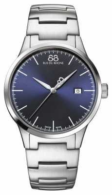 88 Rue du Rhone Mens Rive 15 Stainless Steel Blue Dial 87WA154106 88 Rue du Rhone Mens Rive 15 Stainless Steel Blue Dial 87WA154106