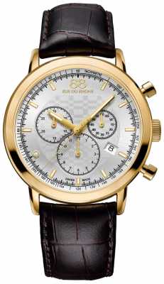 88 Rue du Rhone Mens Diamond Chronograph Brown Leather Strap 87WA154206 88 Rue du Rhone Mens Diamond Chronograph Brown Leather Strap 87WA154206