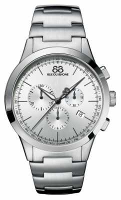 88 Rue du Rhone Mens Chronograph Stainless Steel Silver Dial 87WA154308 88 Rue du Rhone Mens Chronograph Stainless Steel Silver Dial 87WA154308
