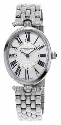 Frederique Constant Womens Art Deco Oval Stainless Steel Bracelet FC-200MPW2V6B Frederique Constant Womens Art Deco Oval Stainless Steel Bracelet FC-200MPW2V6B
