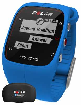 Polar Unisex M400 Bluetooth GPS (Blue with HR) Activity Tracker 90057189 Polar Unisex M400 Bluetooth GPS (Blue with HR) Activity Tracker 90057189