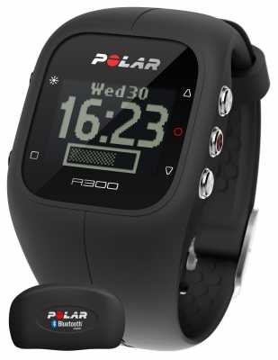 Polar Unisex A300 Activity Tracker (Black with HR) 90051953 Polar Unisex A300 Activity Tracker (Black with HR) 90051953