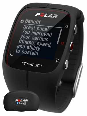 Polar Unisex M400 Bluetooth GPS (Black with HR) Activity Tracker 90051341 Polar Unisex M400 Bluetooth GPS (Black with HR) Activity Tracker 90051341
