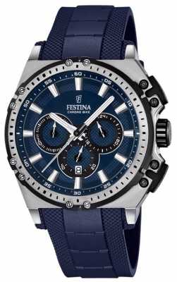 Festina 2016 Chronobike Mens Chronograph Watch Blue F16970/2 Festina 2016 Chronobike Mens Chronograph Watch Blue F16970/2