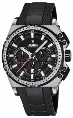 Festina 2016 Chronobike Mens Chronograph Watch Black F16970/4 Festina 2016 Chronobike Mens Chronograph Watch Black F16970/4